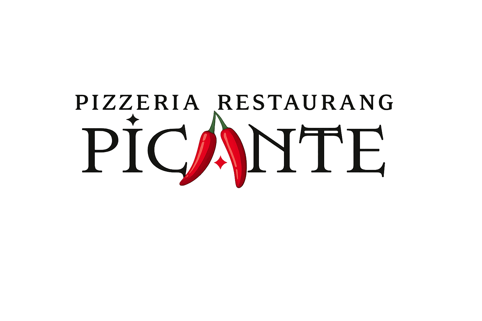 Pizzeria Picante logotyp
